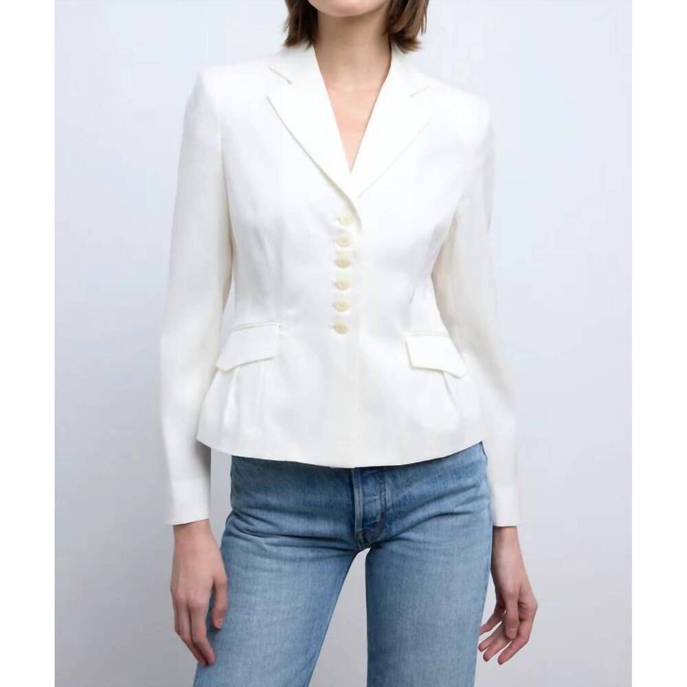 NEW RUADH blair jacket in ivory